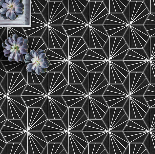 Heralgi - Solid Hexagon Porcelain Tile