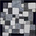 Milstone - Random Rectangle Mosaic (11.8"x11.8" Sheet)