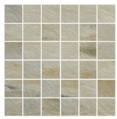 Happy House - 2"x2" Aspen Almond Mosaic Tile (Matte Finish - 12"x12" sheet)