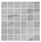 Happy House - 2"x2" Aspen Ghiaccio Mosaic Tile (Matte Finish - 12"x12" sheet)