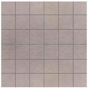 Emiliana - 2"x2" Metropolis Taupe 03 Mosaic (12"x12" sheet)