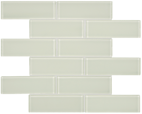 Anatolia - 2"x6" Bliss Element Sand Brick Glass Mosaic Tile