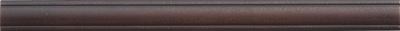 Questech - 1"x12" Cast Metal Dark Oil Rubbed Bronze Dome Liner