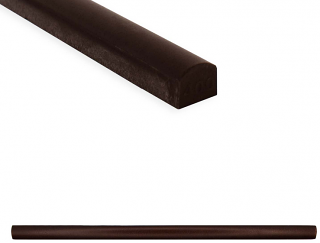 Questech - 1/2"x12" Cast Metal Dark Oil Rubbed Bronze Soho Listel