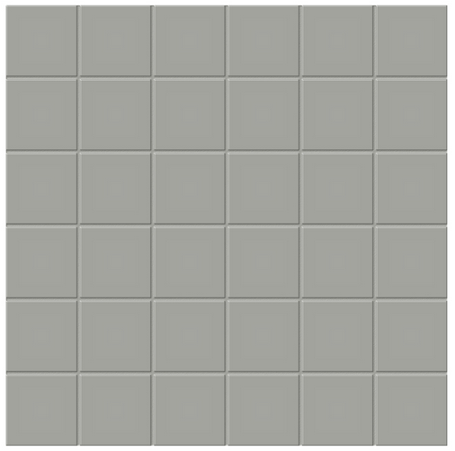 Anatolia - 2"x2" Soho Cement Chic Glazed Porcelain Mosaic Tile (Matte Finish)