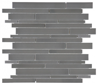 Anatolia - Stainless Steel Random Strip Mosaic Tile