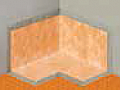 Schluter Systems - Kerdi-Kereck-F Waterproofing Inside Corners (2 ea.)