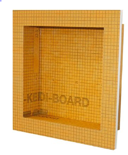 Schluter Systems - Kerdi-Board-SN Prefabricated Shower Niche (12"X6")