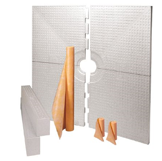 Schluter Systems - Kerdi-Shower-Kit (72"x72" tray)