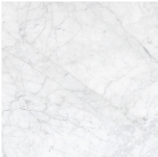 12"x12" Bianco Carrara Honed Marble Tile