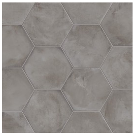 Marca Corona - 8"x8" Terra Antracite Hexagon