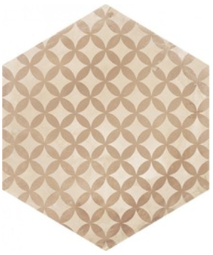 Marca Corona - 8"x8" Terra Astro Deco C Hexagon