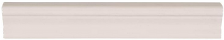 Harmony/Peronda - 2"x12" Poitiers Pearl Glossy Ceramic Chair Rail Molding