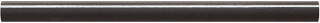 Harmony/Peronda - 3/4"x12" Poitiers Vienne Smoke Glossy Ceramic Pencil Molding