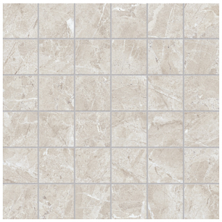 Anatolia - 2"x2" Regency Ivory Porcelain Mosaic Tile (Matte Finish)