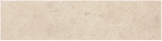 3"x12" Allure Crema Honed Marble Tile