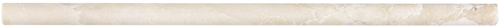 5/8"x12" Impero Reale Polished Marble Pencil Molding