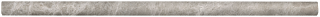 5/8"x12" Phantasie Gray Polished Marble Pencil Molding