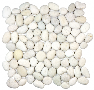 Anatolia - Spa Serenity Ivory Natural Pebble Mosaic Tile