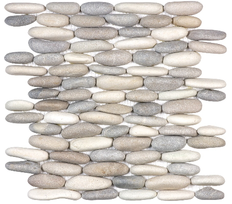 Anatolia - Spa Harmony Warm Blend Stacked Pebble Mosaic Tile