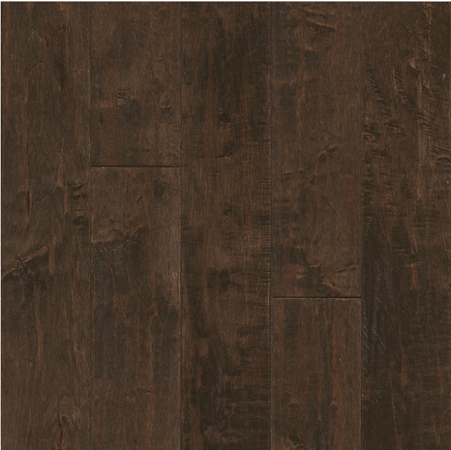 Hartco - American Scrape 3/4"x5" Brown Ale Solid Maple Hardwood Flooring