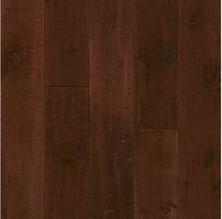 Hartco - American Scrape 3/4"x5" Cranberry Woods Solid Maple Hardwood Flooring