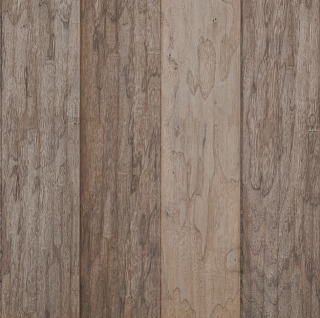 Hartco - American Scrape 1/2"x5-3/4" Walnut Garden Walnut Engineered Hardwood Flooring w/ Densitek