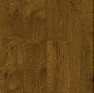 Hartco - TimberBrushed Gold 1/2" thick x 7-1/2" wide Deep Etched Dusty Ranch White Oak Engineered Hardwood Flooring