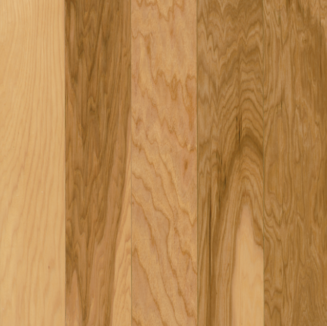 Hartco - Prime Harvest 3/4" x 3-1/4" Country Natural Solid Hickory Hardwood Flooring