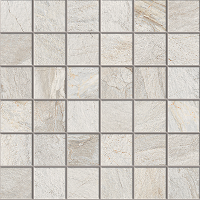 Happy Floors - 2"x2" Utah Glacier Mosaic (12"x12" Sheet)
