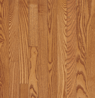 Bruce - Dundee Strip Red Oak Butterscotch Prefinished Hardwood (3/4" Thick x 2-1/4" Wide - High Gloss)