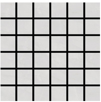 Happy Floors - 2"x2" Valencia White Mosaic (12"x12" Sheet)