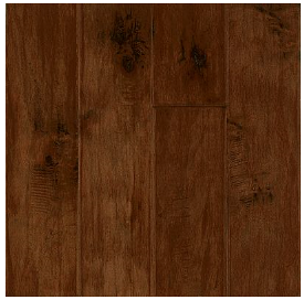 Hartco - Rural Living Burnt Cinnamon 1/2" Thick x 5" Wide Maple Engineered Hardwood Flooring w/ Densitek (Low Gloss)