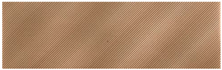 American Olean - Refined Metals 2x8 Bronze Gloss Wave Tile
