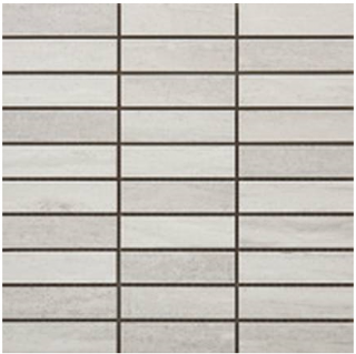Happy Floors - 1-1/4"x4" Tivoli Bianco Mosaic (12"x12" Sheet)