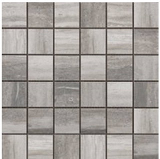 Happy Floors - 2"x2" Tivoli Grigio Mosaic (12"x12" Sheet)
