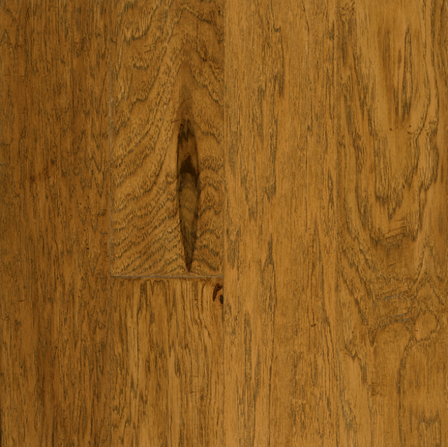 Hartco - Rural Living Light Chestnut 1/2" Thick x 5" Wide Hickory Engineered Hardwood Flooring w/ Densitek (Low Gloss)