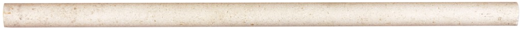 5/8"x12" Serene Ivory Polished Pencil Molding