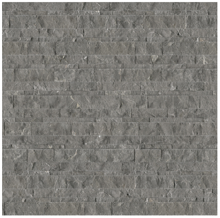 6"x24" Stark Carbon Split Face Marble Panel