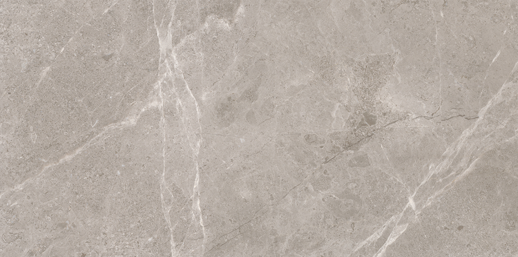 3"x9" Ritz Gray Polished Marble Tile