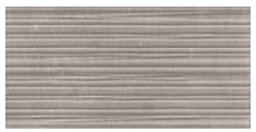 Acif - 12"x24" Stonetrace Taupe Deco Wall Tile