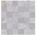 Acif - 2"x2" Stonetrace Grey Mosaic Tile (12"x12" Sheet)