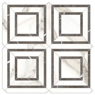 Anatolia - Mayfair Calacatta Oro Polished Piazza Mosaic