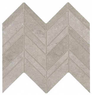Marazzi - Modern Formation HEADLAND FOG Chevron Mosaic Tile (Matte Finish)