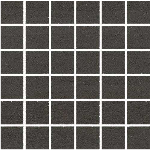 Happy Floors - 2"x2" Kursaal Raven Mosaic (12"x12" Sheet)