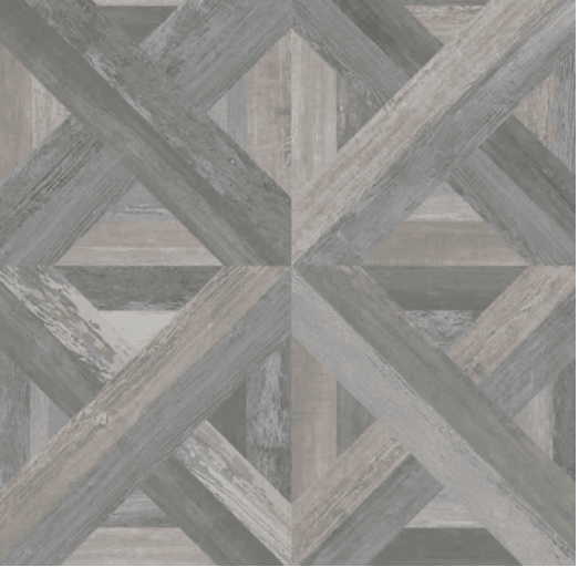 Milestone - 24"x24" Loft SMOKE Basketweave Porcelain Tile (Matte Finish - Recitified Edges)