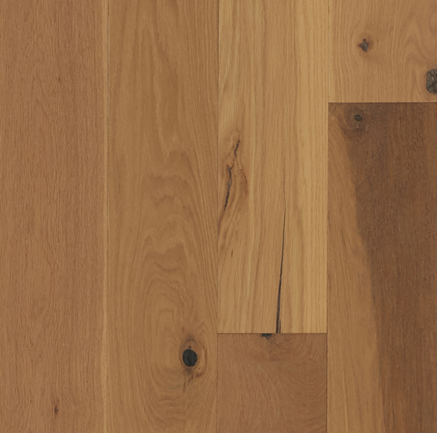 Hartco - TimberBrushed Gold  1/2" thick x 7-1/2" wide Urban Effects White Oak Engineered Hardwood Flooring