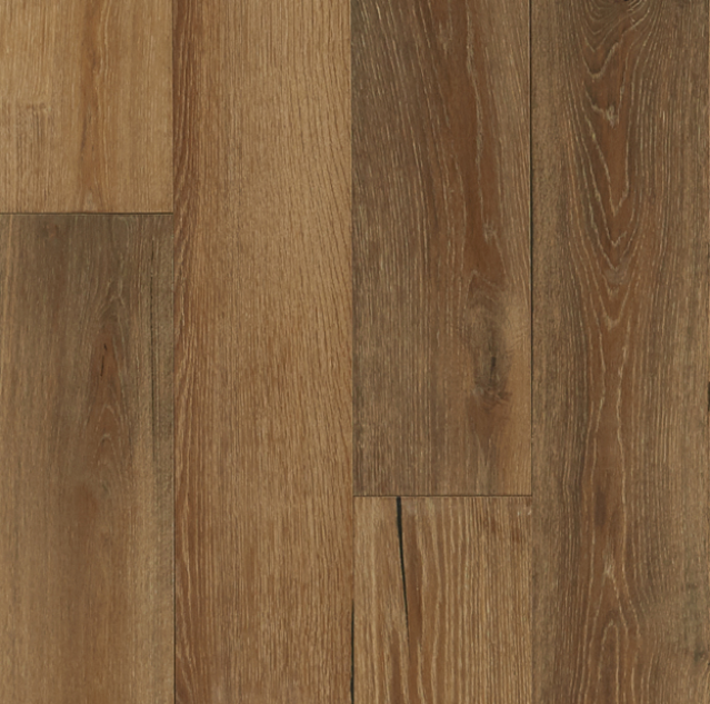 Hartco - TimberBrushed Gold 1/2" thick x 7-1/2" wide Golden Timber White Oak Engineered Hardwood Flooring