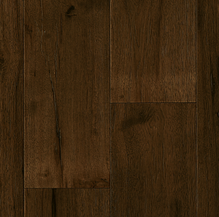Hartco - TimberBrushed Gold 1/2" thick x 7-1/2" wide Deep Etched Mountain Retreat Hickory Engineered Hardwood Flooring