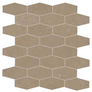 Marazzi - Classentino Marble 2"x3" Corinth Beige Linear Hex Matte Mosaic